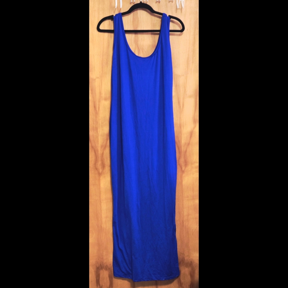 ACESNUG BLUE FASHION WOMEN DRESS